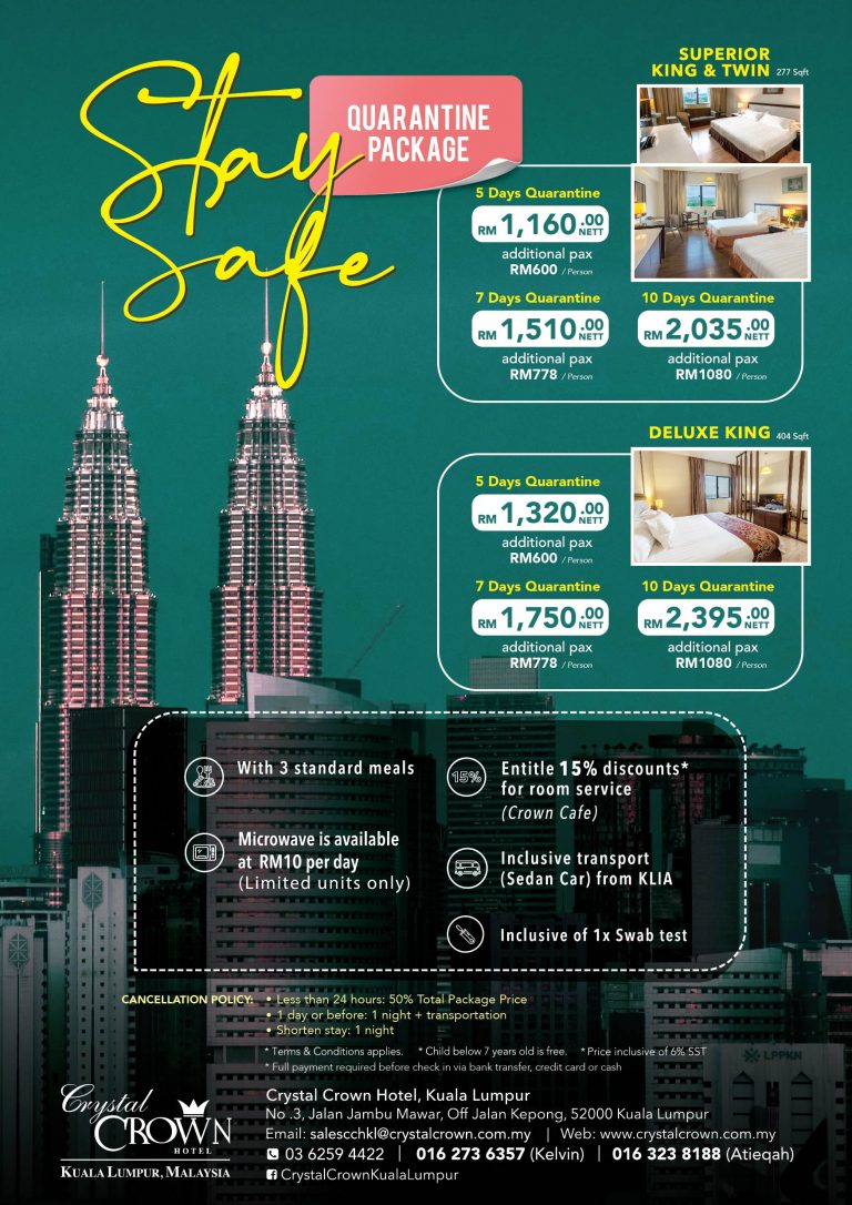 Promotions Archives Crystal Crown Hotel Kuala Lumpur
